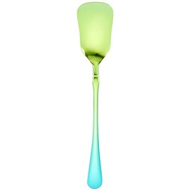 Horie Titanium Cutlery Ice Cream Spoon Gradient Green TC-02-06