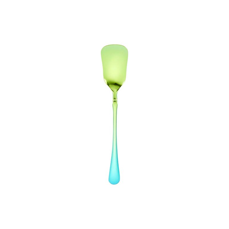 Horie Titanium Cutlery Ice Cream Spoon Gradient Green TC-02-06