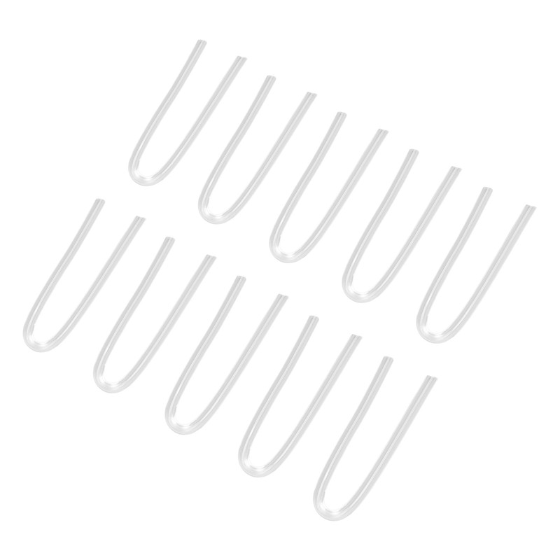 10PCS BTE Preformed Sound Tube Silicone Replacement Accessory Sound Aid