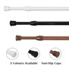 KXLIFE 2 Pack Small Spring Tension Curtain Rod 16 to