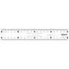 Maped 3 x 20cm Plastic Flat Double Scale Ruler with