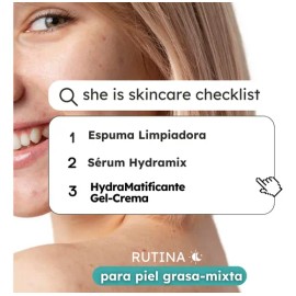 Set Facial Control De Grasa - Atenúa Manchas She Is Skincare                                                                                          