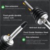 AOZITA 12 Pack Classic Bottle Pourers, Stainless Steel Liquor Pour