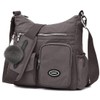 SUKRY Nylon Crossbody Bag for Women with Anti theft RFID