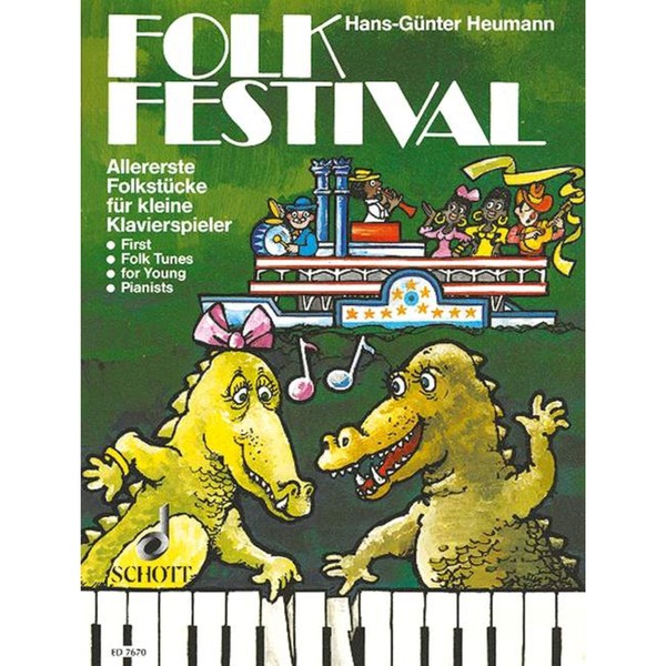 Folk Festival: First Folk Tunes for Young Pianists. piano.