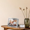 HORLIMER 12 Pack 4x6 Picture Frame, Sparkle Glass Photo Frames