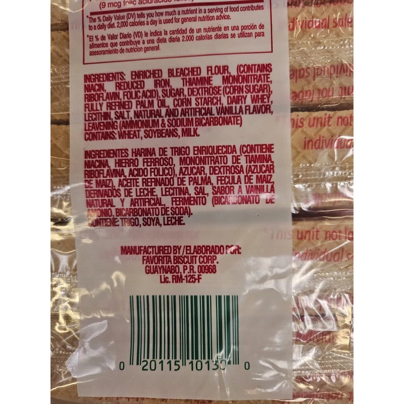 Favorita Crispy Creme Wafers Galletas Favorita Family Pack from (36
