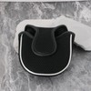 ECSiNG Black Mesh Mallet Putter Cover Golf Putter Headwear with