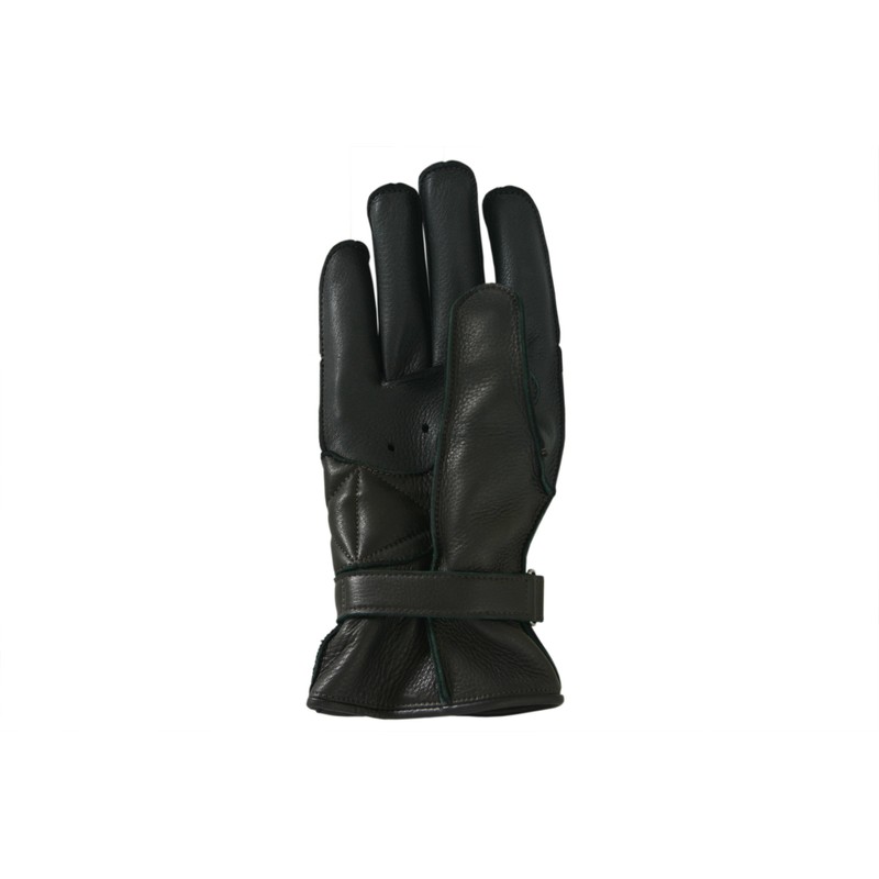 JRP Motorcycle Leather Gloves DBN Black S Finger Long