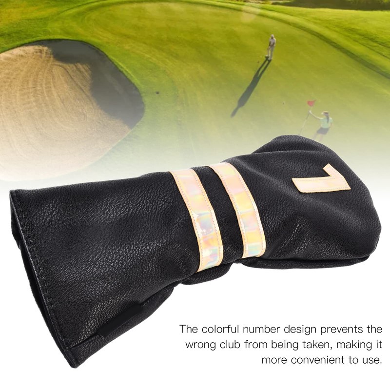 Premium Driver Golf Club Head Cover - Premium, Leather Headcover