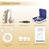 HiBRIQ Hearing Aid for Seniors, Digital Hearing Amplifier for Adults