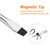 sourcing map SL6 Flat Head Screwdriver 9.8" Magnetic Slotted Screwdrivers