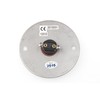 HUBER Flush-Mounted Bell Push 1-Way Stainless Steel Round Door Bell