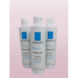 LA ROCHE POSAY EFFACLAR CLARIFYING SOLUTION 6.76 OZ LOT OF 3