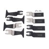10Pcs Oscillating Saw Blades Universal Quick Release Tool Accessories Kit