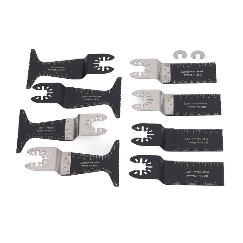 10Pcs Oscillating Saw Blades Universal Quick Release Tool Accessories Kit