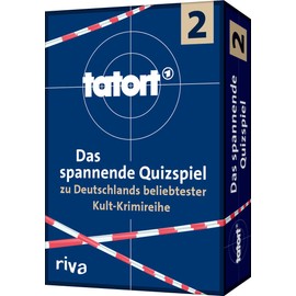 Tatort 2 – Das neue spannende Quizspiel zu Deutschlands beliebtester Kult-Krimireihe: Das perfekte Geschenk für alle Tatort-Fans im handlichen Kartenformat. Teste dein Fan-Wissen
