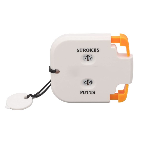 Golf Score Counter, 2 Digit Golf Stroke Counter with Auxiliary