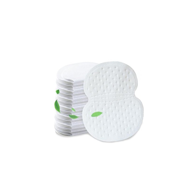 100 Pcs Parches Antitranspirantes para Axilas, Almohadillas Absorbentes de Sudor,