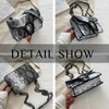 Creative Storm Women Leather Crossbody Purse Bags,Fashion Snake Printed Leather