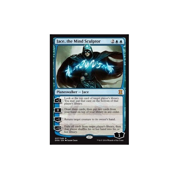 Magic The Gathering - Jace, The Mind Sculptor (057/249) - Eternal Masters