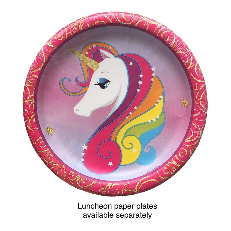 Creative Converting Unicorn Luncheon Paper Napkins, 20 ct