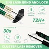 KEYYOU DIY Cluster Lashes Kit Volume Waterproof Long-Lasting Lash Extension