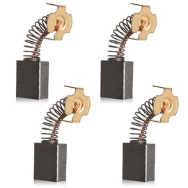 Replacement Carbon Brush 614367-00 5140024-30 for De walt Tile Saw - 4 Pack Carbon Motor Brushes with Leads for DW713 DW715 DWS779 Miter Saw, R4092, Ryob i Table Saw, Replace 0502025007