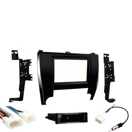 Harmony Audio Compatible with Toyota Camry 2015 2016 2017 Single or Double DIN Stereo Radio Install Dash Kit New