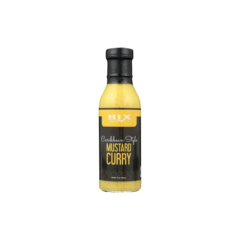 HIX FOODS Mustard Curry Sauce, 15 OZ