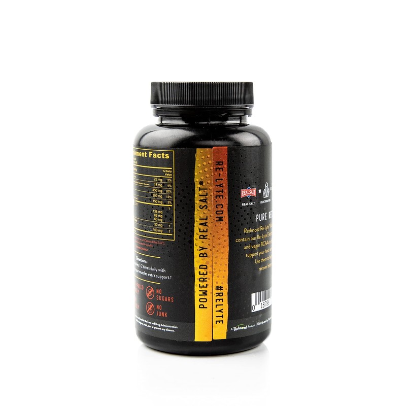 REDMOND Re-Lyte Muscle Recovery Capsules, 120 Count