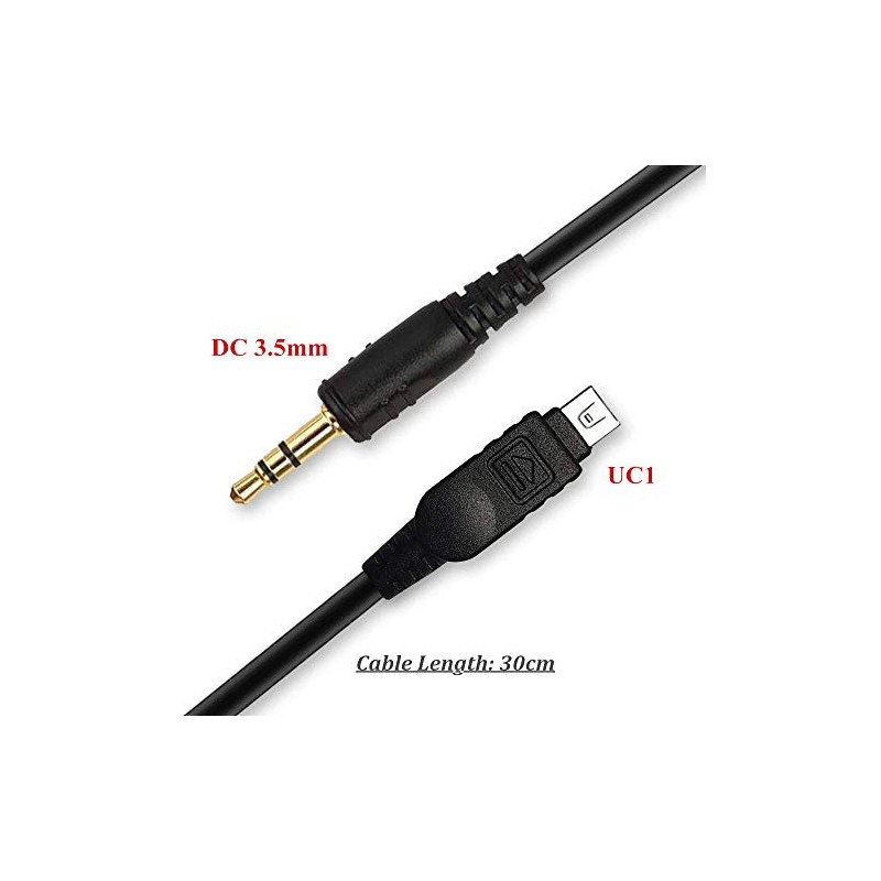 Pixel Shutter Release Cable Connection Cable 3.5 mm – UC1