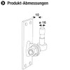 Connex Hook on Plate Diameter 16 Distance up to 10