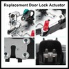 Hihaha Rear Left Door Latch Lock Actuator Replacement Fit for