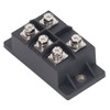 3 Phase Bridge Rectifier 75A 5 Terminal ABS Brass Heat