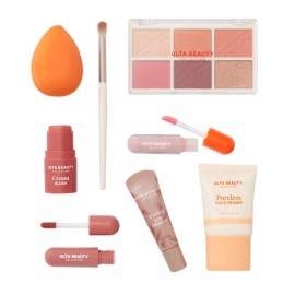 Ulta Beauty Collection 9 Piece Gift Set Makeup Bag New 2024 3 Full Size Products
