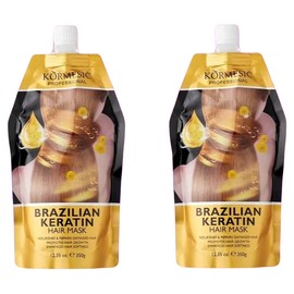 (BUY 1 TAKE 1)Brazilian Keratin Collagen Hair Mask Treatment PURE Argan Oil Collagen Hair Mask Treatment Vitamin Pelurusan Topeng yang Baik Haircare mask hair treatment essential oil serum