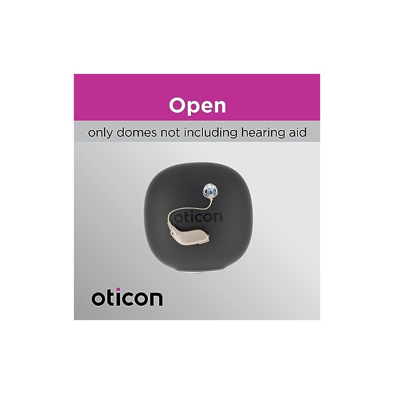 Genuine Denmark Oticon Branded, Hearing Aid Domes for Oticon MiniFit
