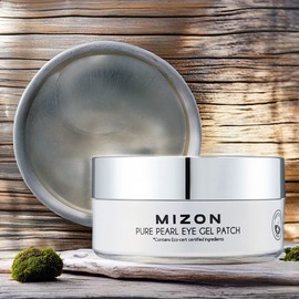 Mizon Eye Area Whitening Eye Area Nourishing Pure Pearl Eyegel Patches, 2 packs of 60 / 미즈온 눈가 미백 눈가 영양 퓨어 펄 아이겔 패치 2개 60개입
