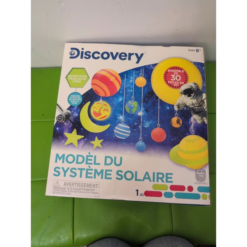 Discovery Solar System Model Kit Bonus Poster Glow In The