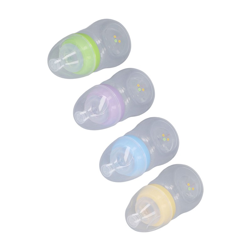 Baby Bottle Gift Set Colorful 6 Oz PP Boys Girls