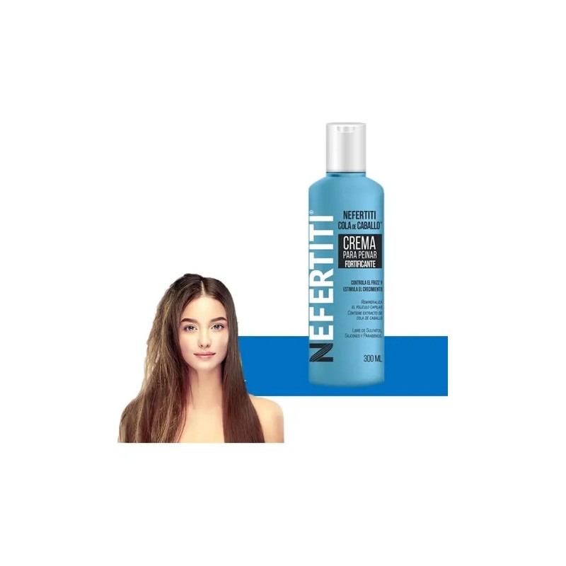 Crema Para Peinar Cola De Caballo Nefertiti 300 Ml