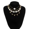 Wnddle 4 Piece Shell Necklace Set, Natural Shell Chains, Layering