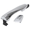 ApplianPar Front Passenger Side Exterior Door Handle Chrome for Kia