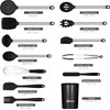 13 Pieces Kitchen Utensil Set, Silicone Cooking Utensils, Stainless Steel