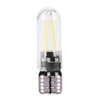 10pcs 12V W5W T10 194 Glass COB Filament LED Car