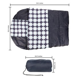 LinkWheres Insulated Dog Sleeping Bag for Camping & Backpacking - Waterproof, Ultralight Travel Dog Bed with Compression Sack, Anti-Leak Stitching & PP Cotton (90x65cm)