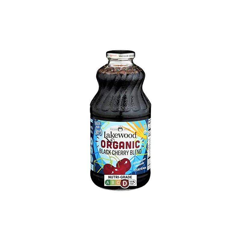 LAKEWOOD JUICE SH BLK CHERRY ORG 32OZ