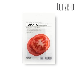 Ten Zero Solution Rejuvenating Tomato Sheet Mask 25ml x 10 sheets / 텐제로 솔루션 리쥬브네이팅 토마토 시트 마스크 25ml x 10매