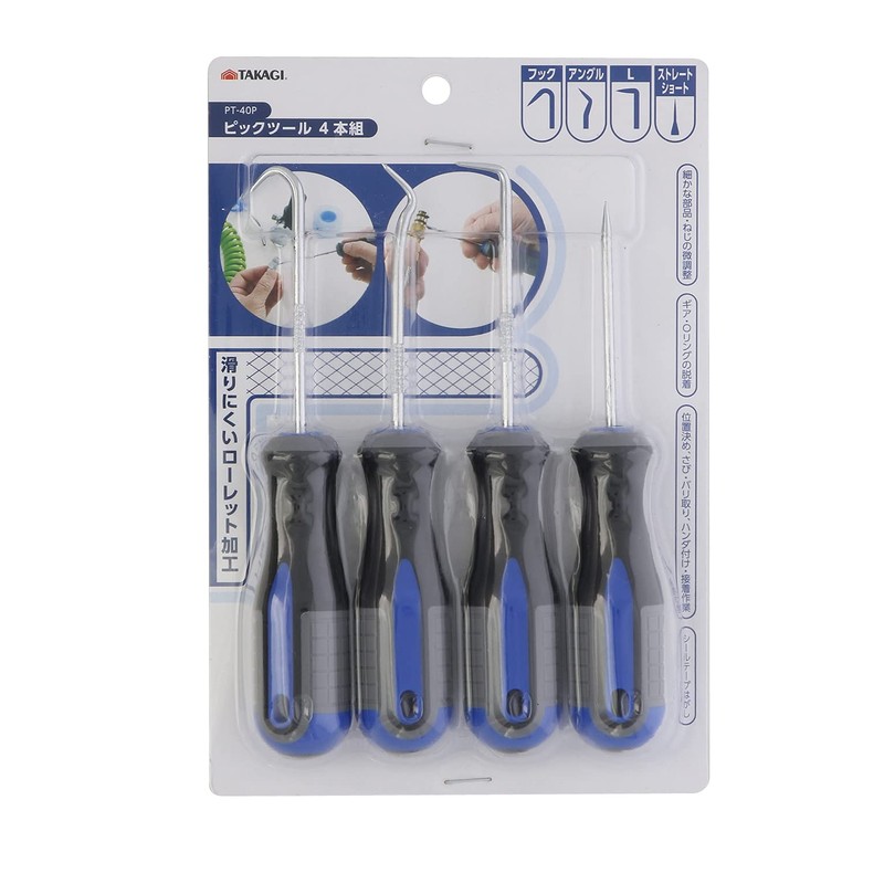 Takagi PT-40P TAKAGI Pick Tool Set of 4